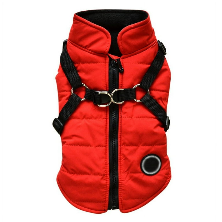 کاپشن زمستانی سگ مدل Pet Dog Winter Vest Coat 🐶🧥❄️ سایز L,M